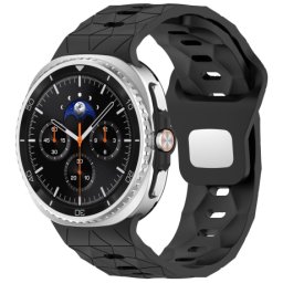 BStrap Silicone Grid remienok na Samsung Galaxy Watch 8, black