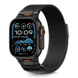 Tech-Protect Milano Vanguard remienok na Apple Watch 44/45/46/49mm, black