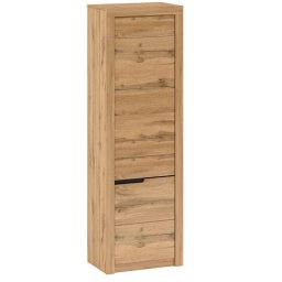 Kondela Skriňa, 63cm, policová, dub wotan, pravá, TORONTA V2