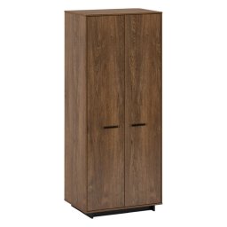 Kondela Skriňa, 84cm, vešiaková, dub bolzano, čierna, DELIS F