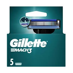 Gillette Mach3 čepieľky 5ks