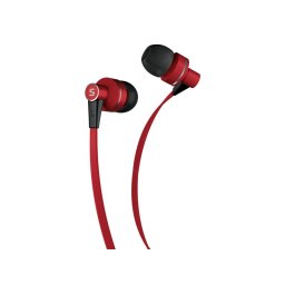 Slúchadlá SENCOR SEP 300 Mic Red Met