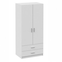 Kondela Skriňa, 90cm, policová, biela, INVITA 2D2Z