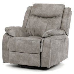 Autronic, Polohovacie kreslo, elektrické, sivá látka vintage, TV-Q8668 GREY3