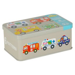 MG Fun Set puzzle dopravné vozidlá, 6 vzorov