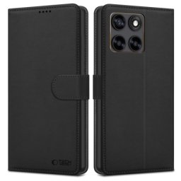 Tech-Protect Wallet knižkové puzdro na Motorola Edge 70 Fusion / Fusion Plus 5G, čierne