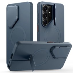 Tech-Protect Kevlar Aura MagSafe kryt na Samsung Galaxy S26 Ultra, tmavomodrý