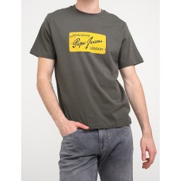Tričko Pepe Jeans SUEN TEE olive green