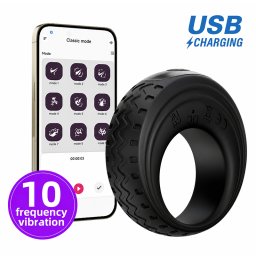App Controlled Vibrating Cock Ring
