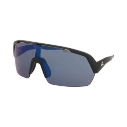 Slnečné okuliare Alpina Turbo HR Black Matt/Blue Mirror