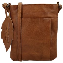 Hnedá premiová crossbody kabelka z pravej kože „Toscana“