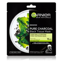 Garnier Skin Naturals Pure Charcoal textilná maska