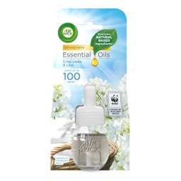 Air Wick náplň -Crips Linen & Lilac Vôňa prádla 19ml