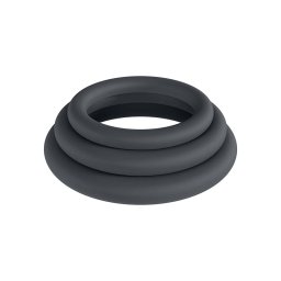 Classic Silicone Cockring Set XS,S,M (3ks)