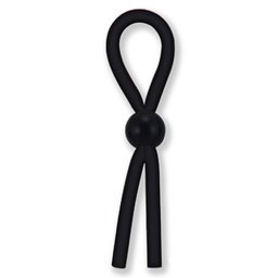 Adjustable Super Cock Ring Black