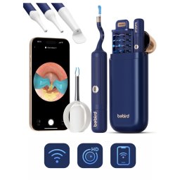 Smart prístroj na čistenie uší s HD kamerou + WiFi iOS / Android (25ks príslušenstva)