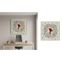 Líder v dave – Moderný 3D nástenný obraz do domácnosti – 80 × 80 cm