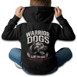 Detská mikina s kapucňou APBT United - Warrior Dogs II (2026)