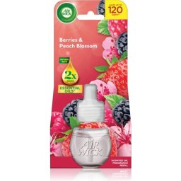 Air Wick Essential Oil Berries & Peach Blossom nápln 19ml