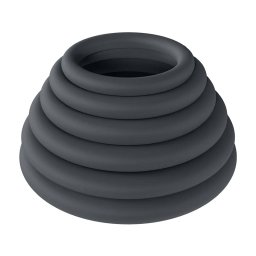Shots Classic Silicone Cockring Set (6ks)