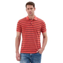 Polokošeľa Cipo & Baxx CT858 red