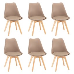 Silla tkezszk 6 db bzs sznben