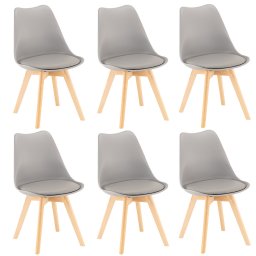Silla tkezszk 6 db szrke sznben