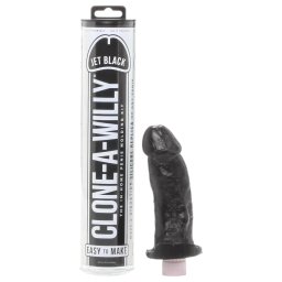 Clone-a-Willy - sada na odliatok penisu s vibrtorom - ierna