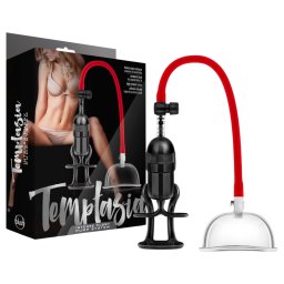 Blush Temptasia - sada vkuovej pumpy na vagnu (ierna)