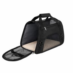 MG Animal prepravná taška pre mačky a psy 48x25 cm, čierna