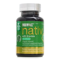 HUMAC Nativ s Graviolou 90 kapsúl - humínové kyseliny