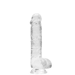 RealRock Crystal Clear Dildo (15cm)