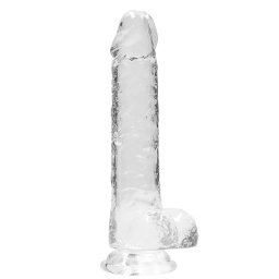 RealRock Crystal Clear Dildo (20cm)