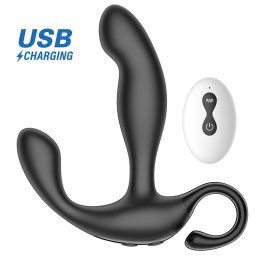 Boss Series Finger Wiggle Prostate Massager with remote