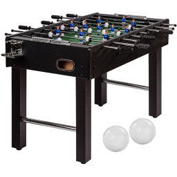 Stolný futbal čierny MDF 121 x 101 x 79 cm