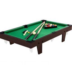 Mini biliardový stôl GamesPlanet® MICRO, hnedý