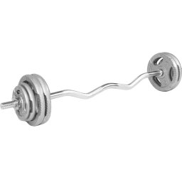 Gorilla Sports Nakladací činkový set, liatinové závažie, 35 kg