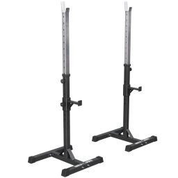Gorilla Sports Stojan na veľkú tyč, polohovateľný, 160 cm