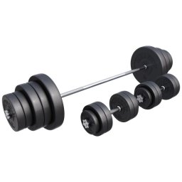 GORILLA SPORTS Nakladací činkový set, 130 kg