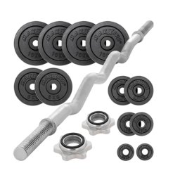 MAXXIVA nakladací činkový set, liatina, 60 kg