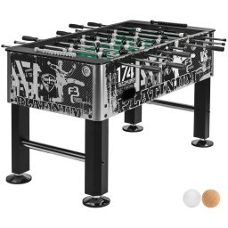 TUNIRO BASIC Stolný futbal, 75 kg, čierno - biely