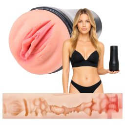 Desirel True Touch - realistick vibran vagna - prrodn/ierna