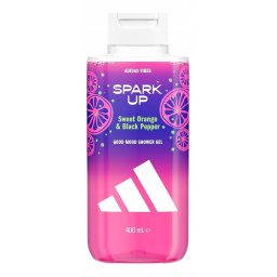 Adidas Spark Up Sweet Orange &Black Pepper dámsky sprchový gel 400 ml