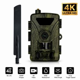 Fotopasca MMS s 4G SIM pripojením a aplikáciou na mobil 60MP – 4K video, IP66