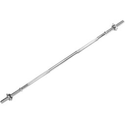 Physionics činková chrómovaná tyč,165 cm + hviezdicové zámky