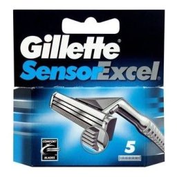 Gillette Sensor Excel náhradné hlavice do strojčeka 5 ks