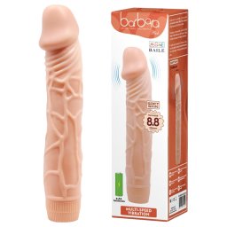 Baile Barbara - realistick vibrtor - 22,5 cm - telov farba