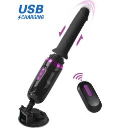 Mistress Hiram hand-free thrusting pocket dildo machine