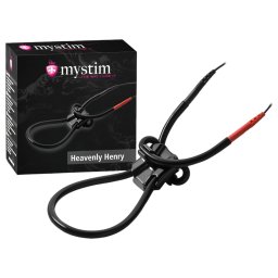 mystim - elektro penisov krok - silikn - ierny