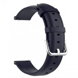 BStrap Leather Lux remienok na Huawei Watch GT 42mm, navy blue (SSG015C1002)